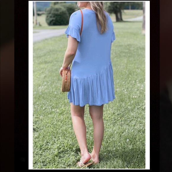 Ruffled Boho Dress - Picture 2 of 2